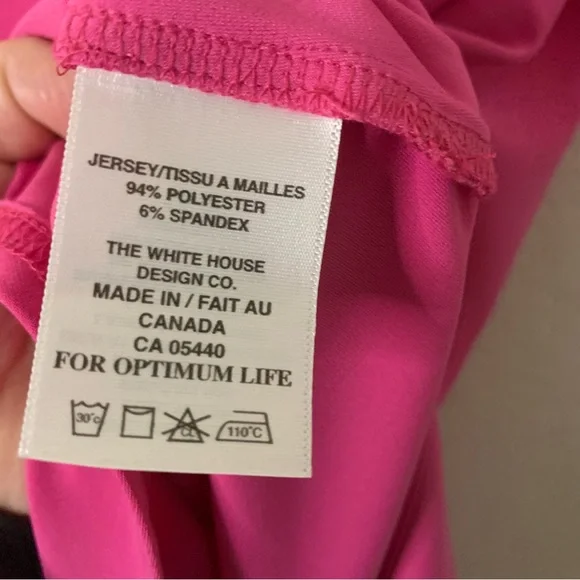 Sympli Womens 12/14 Pink Short Sleeve Top & Matching Stretch Knit Pull-On Pants